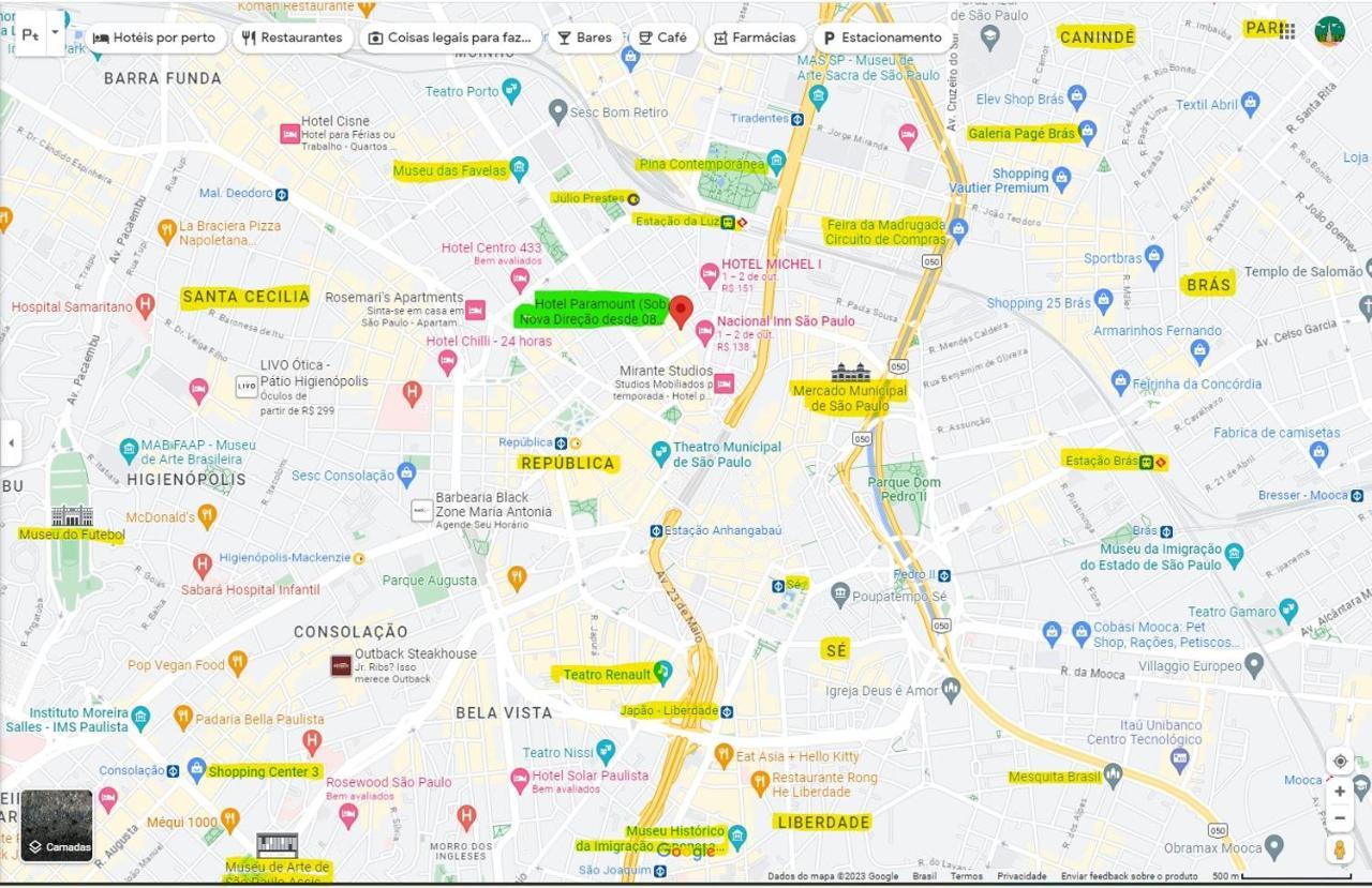 Hotel Paramount- Proximo A 25 De Marco Bras Bom Retiro E Expo Center Norte "Garanta Ja Sua Reserva" São Paulo Kültér fotó
